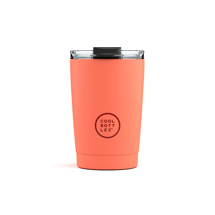 Taza Térmica 350ml Tumbler Pastel Coral - COOL BOTTLES