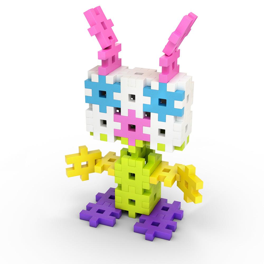 Construcción Travel Box 110 pcs MAXI Pastel - MELI