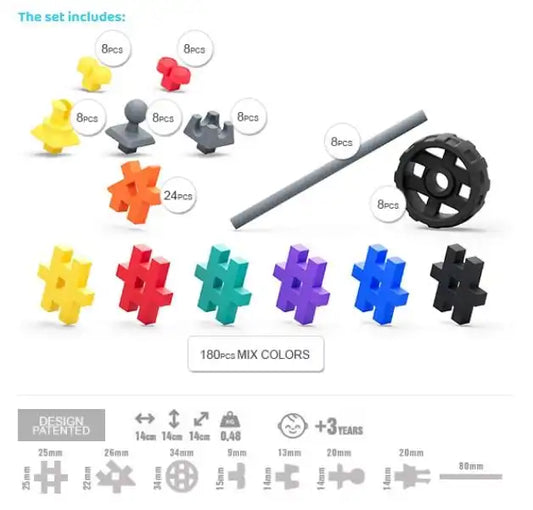 Meli Basic Tech + 260 pcs - MELI
