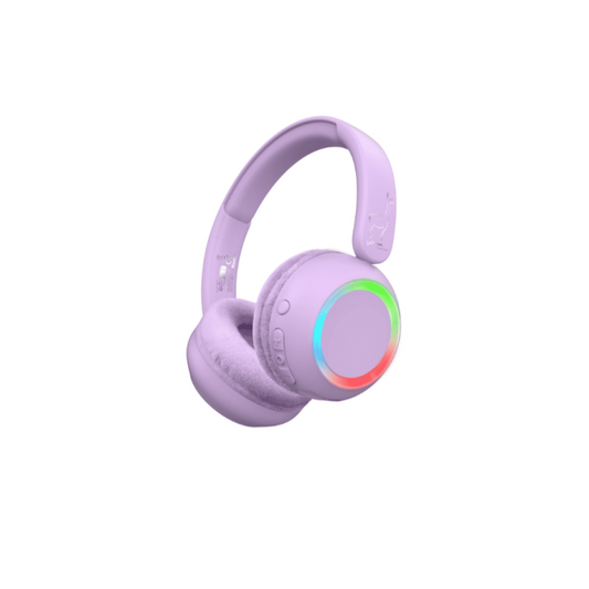 Auriculares con Luz Ambienta Violeta - LALARMAA