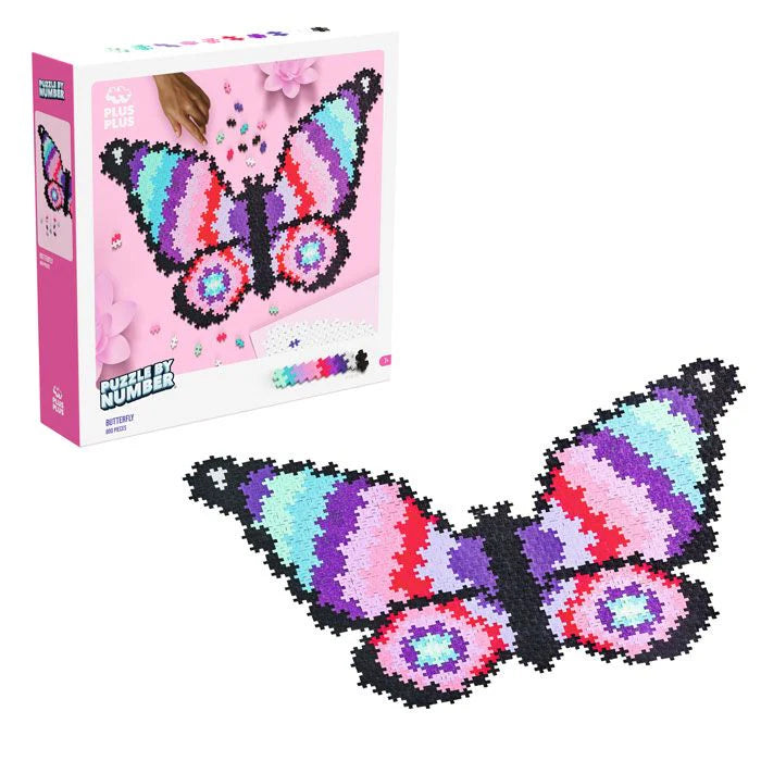 Puzle Mariposa 800 pcs - PLUS PLUS