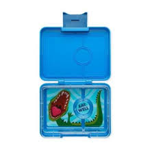 Caja de Almuerzo 3Compatimentos+Jurasic Azul - YUMBOX