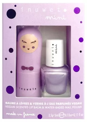 Set Brillo labios + Esmalte uñas - INUWET