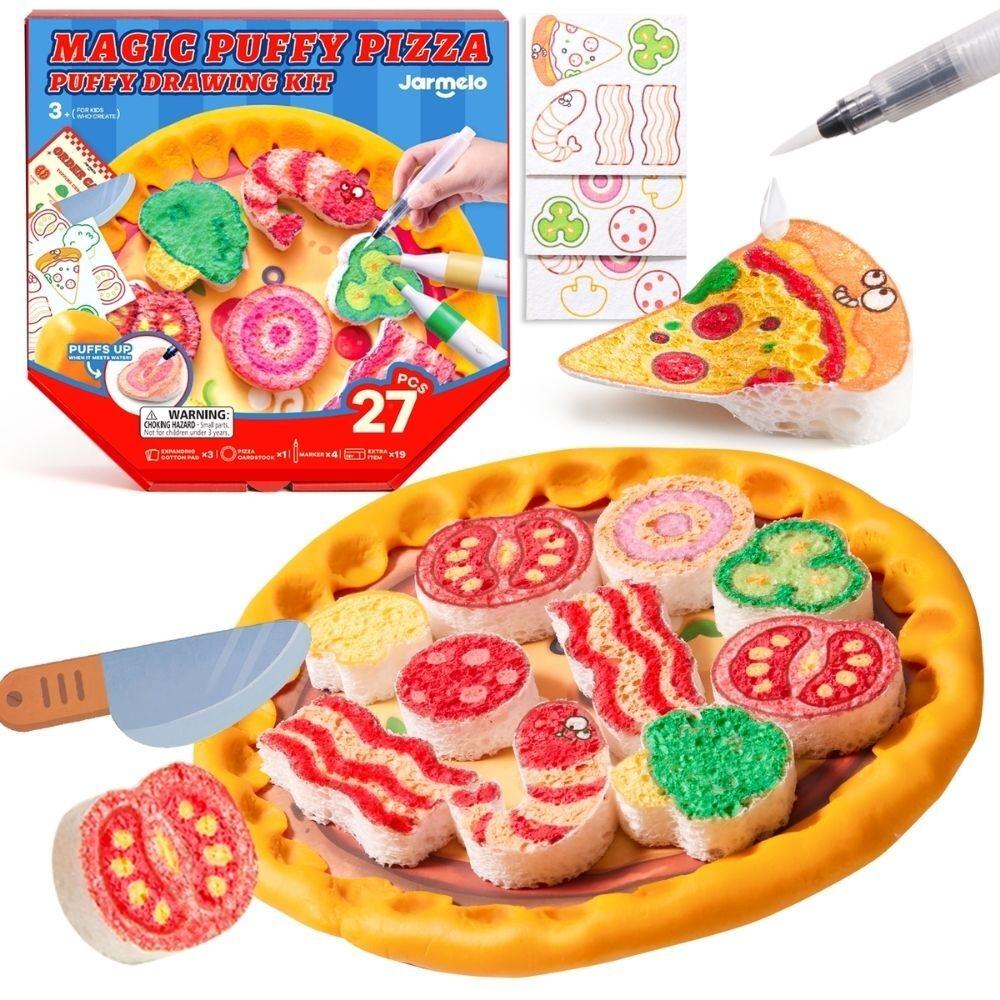 Set de Pintura Espuma Pizza - JARMELO