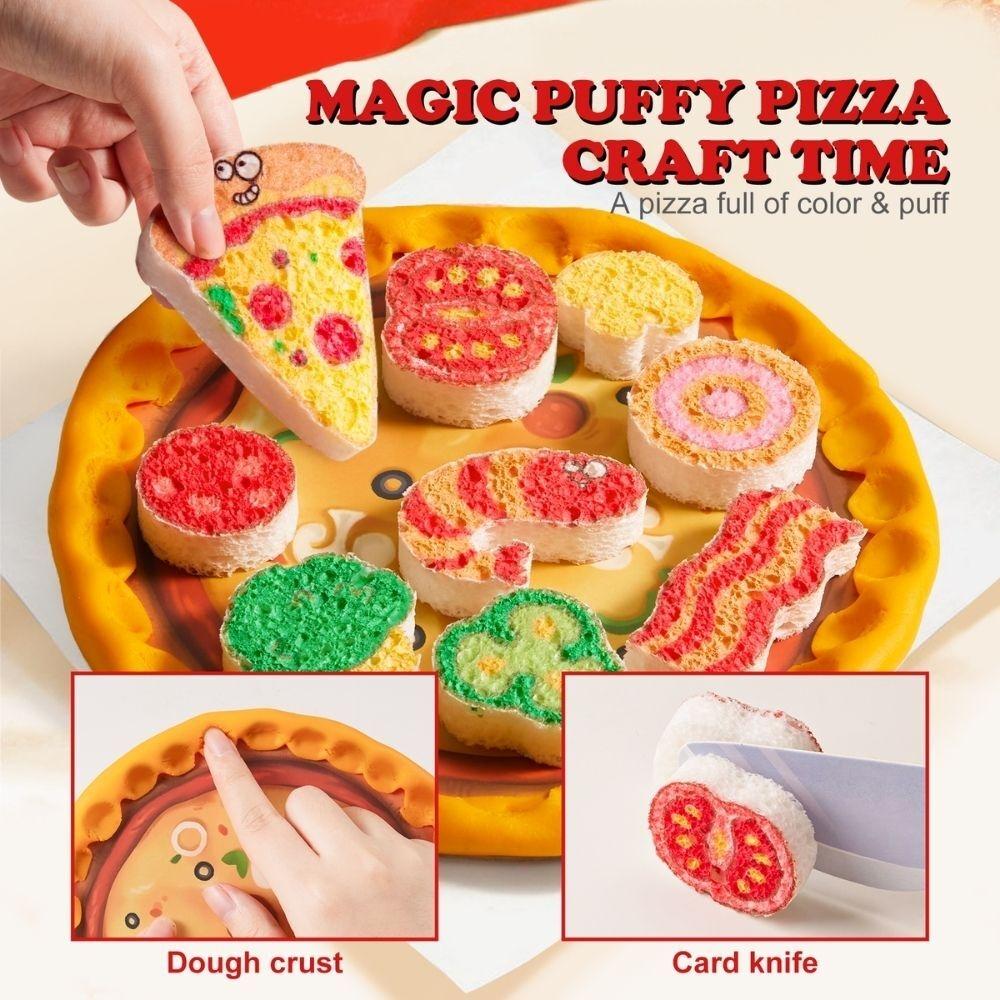 Set de Pintura Espuma Pizza - JARMELO