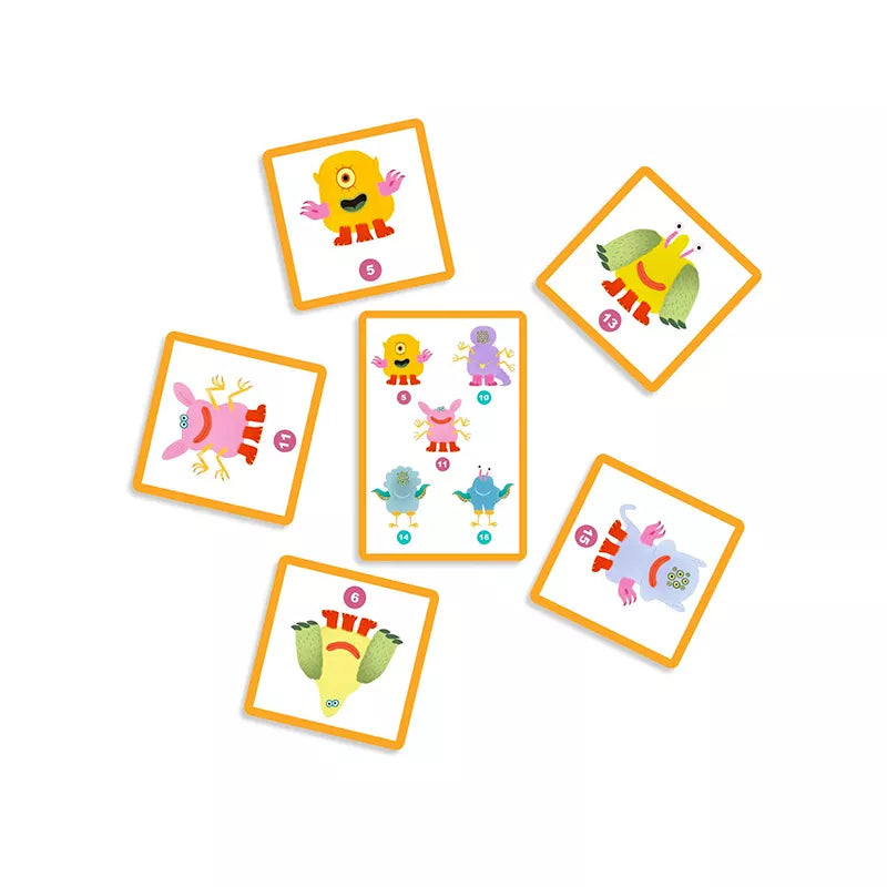 CARTAS Monster Toi - DJECO