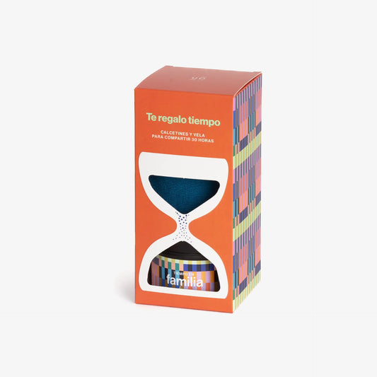 Kit Vela + Calcetines "Te Regalo Tiempo" - UO