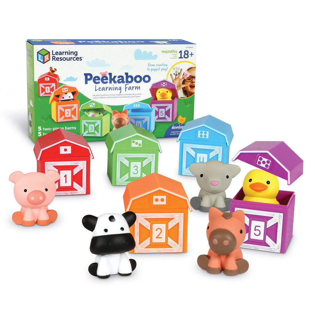 Peekaboo Learning Farm - LEARNING RESOURCES