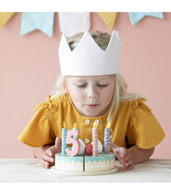 Tarta de Cumpleaños Madera - LITTLE DUTCH