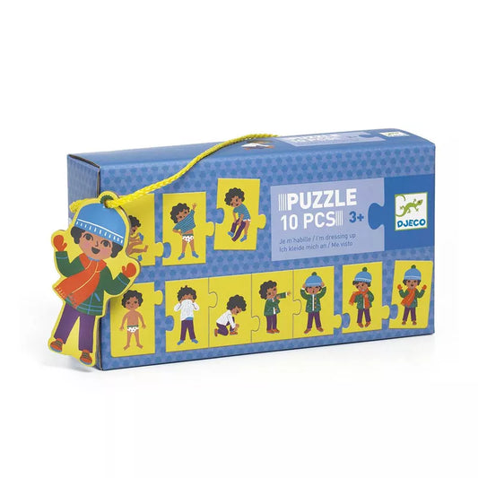 Puzle Aprender a Vestirse 10pcs - DJECO