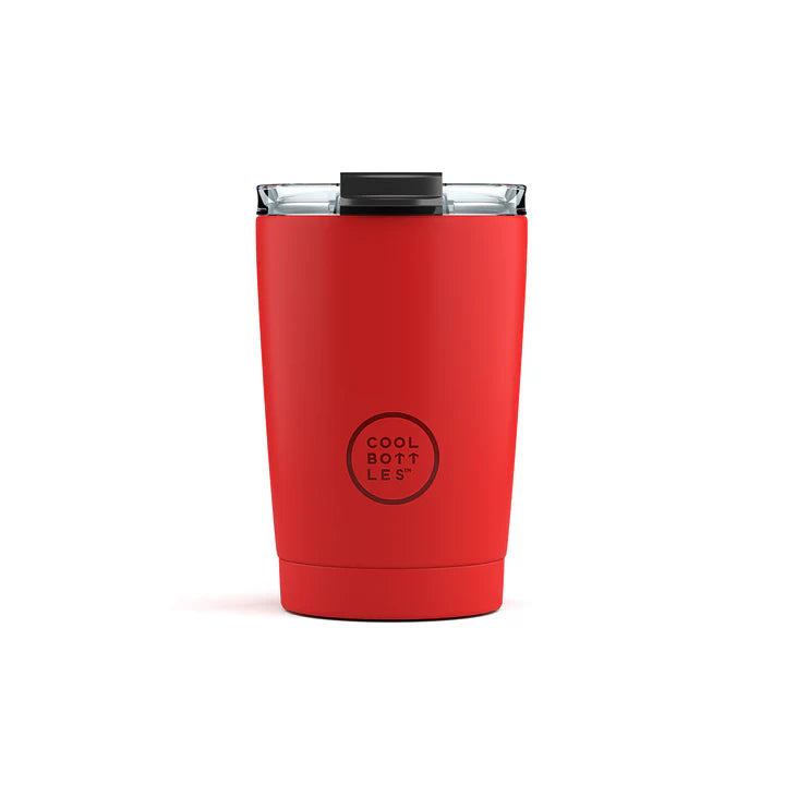 Taza Térmica Vivid Red 330ml - COOL BOTTLES