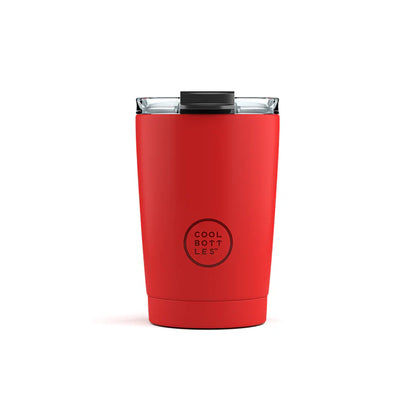 Taza Térmica Vivid Red 330ml - COOL BOTTLES