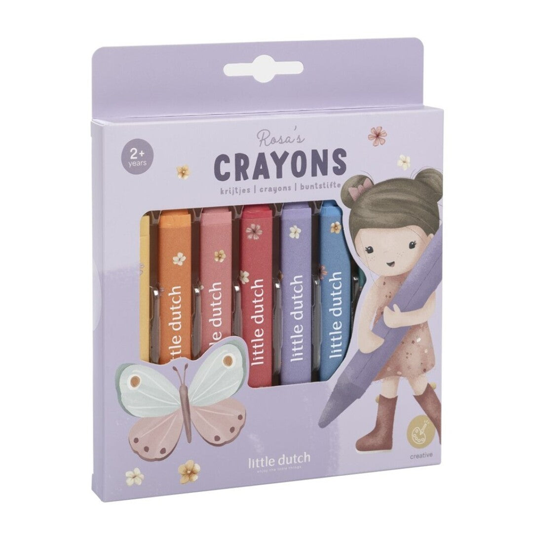 Ceras de colores de Rosa - LITTLE DUTCH
