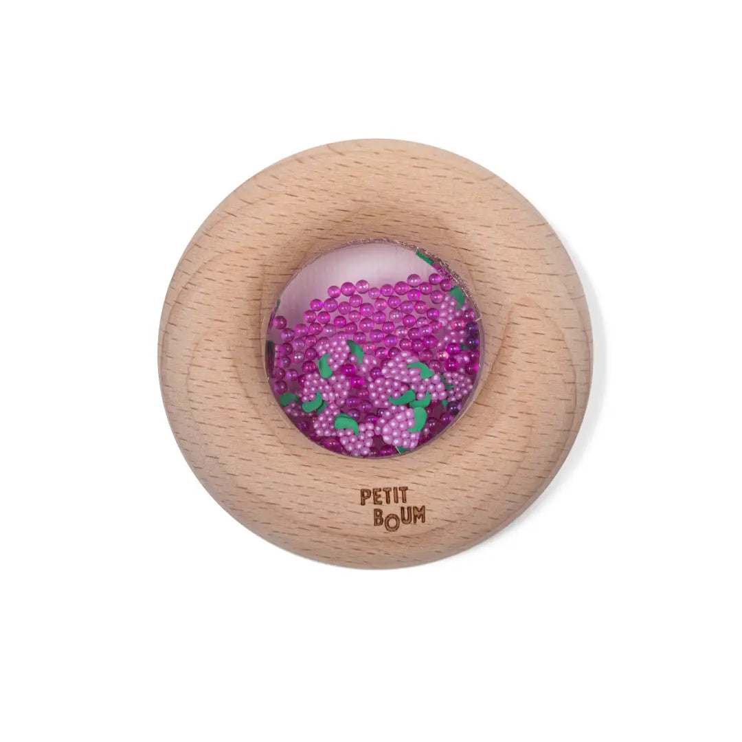 Mordedor Sensorial Donuts Grapes - PETIT BOUM