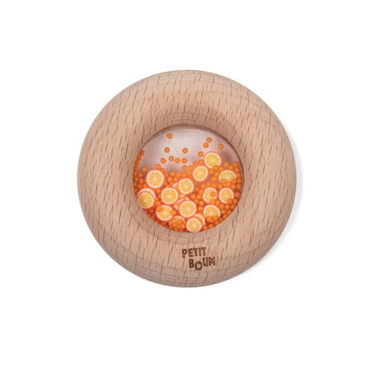 Mordedor Sensorial Donuts Orange - PETIT BOUM