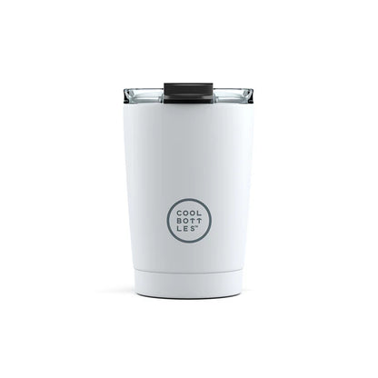 Taza Térmica Mono White 330ml - COOL BOTTLES