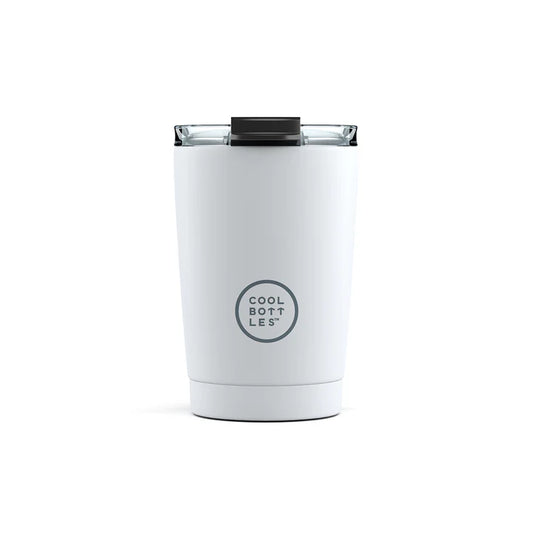 Taza Térmica Mono White 330ml - COOL BOTTLES